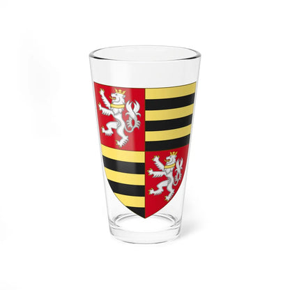 Arms of Francesco I Gonzaga Lord of Mantua 2 (Italy) (Coat of Arms) Pint Glass 16oz 16oz - Go Mug Yourself
