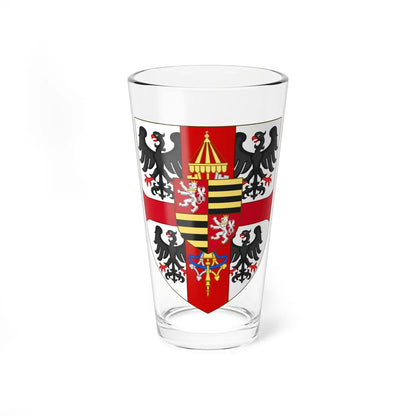 Arms of Francesco II Gonzaga Marquess of Mantua 2 (Italy) (Coat of Arms) Pint Glass 16oz 16oz - Go Mug Yourself