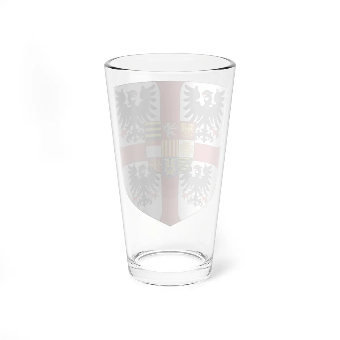 Arms of Francesco III Gonzaga Duke of Mantua (Italy) (Coat of Arms) Pint Glass 16oz - Go Mug Yourself