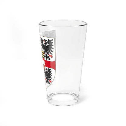 Arms of Francesco III Gonzaga Duke of Mantua (Italy) (Coat of Arms) Pint Glass 16oz - Go Mug Yourself