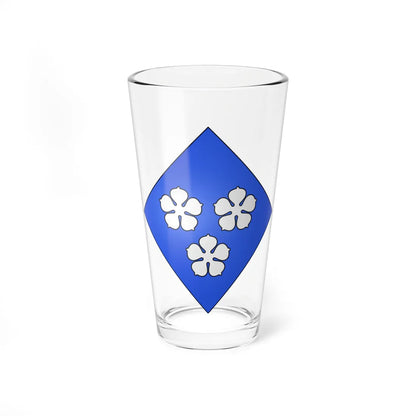 Arms of Fraser Lady Saltoun (Scotland) (Coat of Arms) Pint Glass 16oz 16oz - Go Mug Yourself