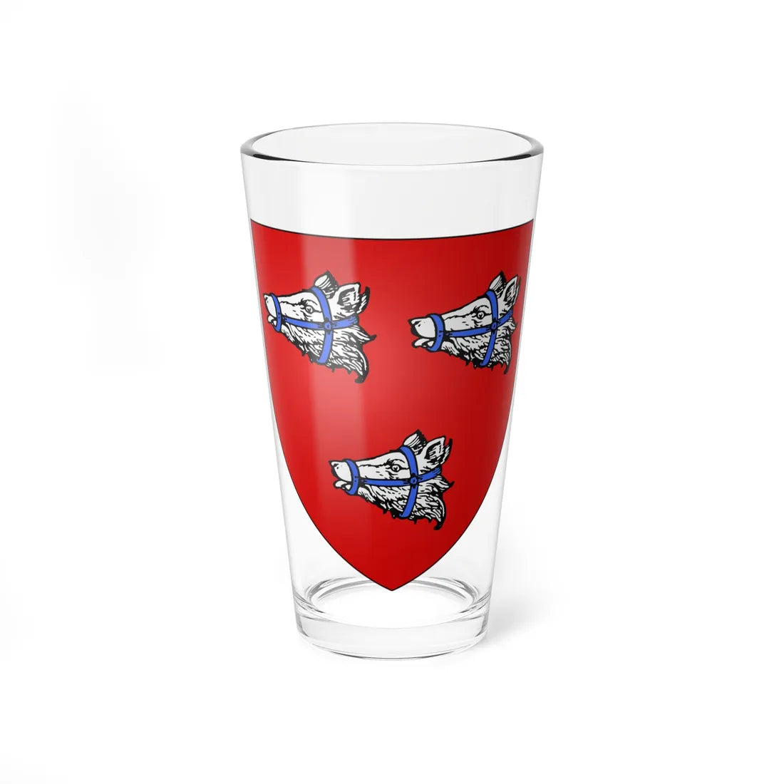 Arms of Galbraith of Culcreuch (Scotland) (Coat of Arms) Pint Glass 16oz 16oz - Go Mug Yourself