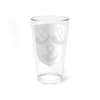 Arms of George 1st Lord Forrester (Scotland) (Coat of Arms) Pint Glass 16oz - Go Mug Yourself