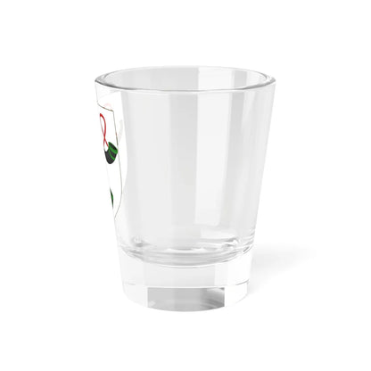 Arms of George 1st Lord Forrester (Scotland) (Coat of Arms) Shot Glass 1.5oz - Go Mug Yourself