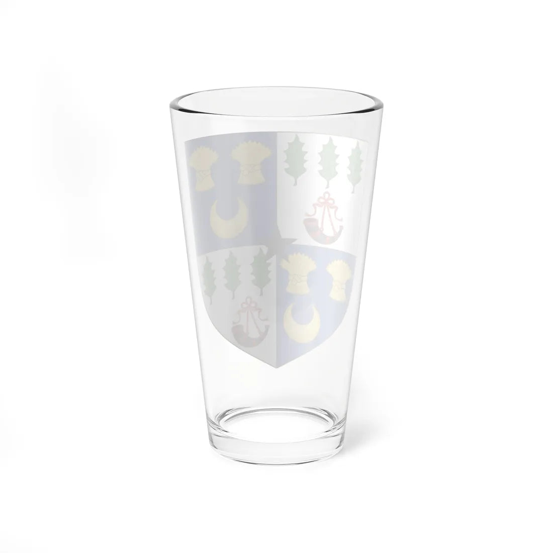 Arms of George Burnett (Scotland) (Coat of Arms) Pint Glass 16oz - Go Mug Yourself