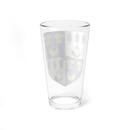Arms of George Burnett (Scotland) (Coat of Arms) Pint Glass 16oz - Go Mug Yourself
