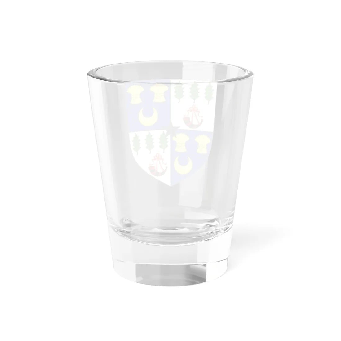 Arms of George Burnett (Scotland) (Coat of Arms) Shot Glass 1.5oz - Go Mug Yourself