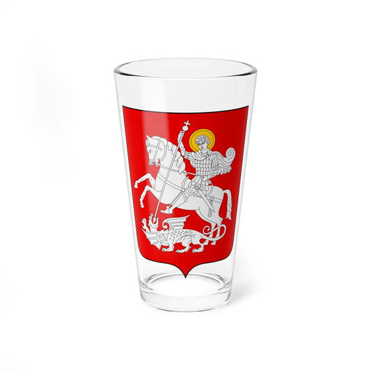 Arms of Georgia (Georgia) (Coat of Arms) Pint Glass 16oz 16oz - Go Mug Yourself