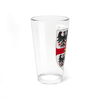 Arms of Gianfrancesco I Gonzaga Marquess of Mantua (Italy) (Coat of Arms) Pint Glass 16oz - Go Mug Yourself
