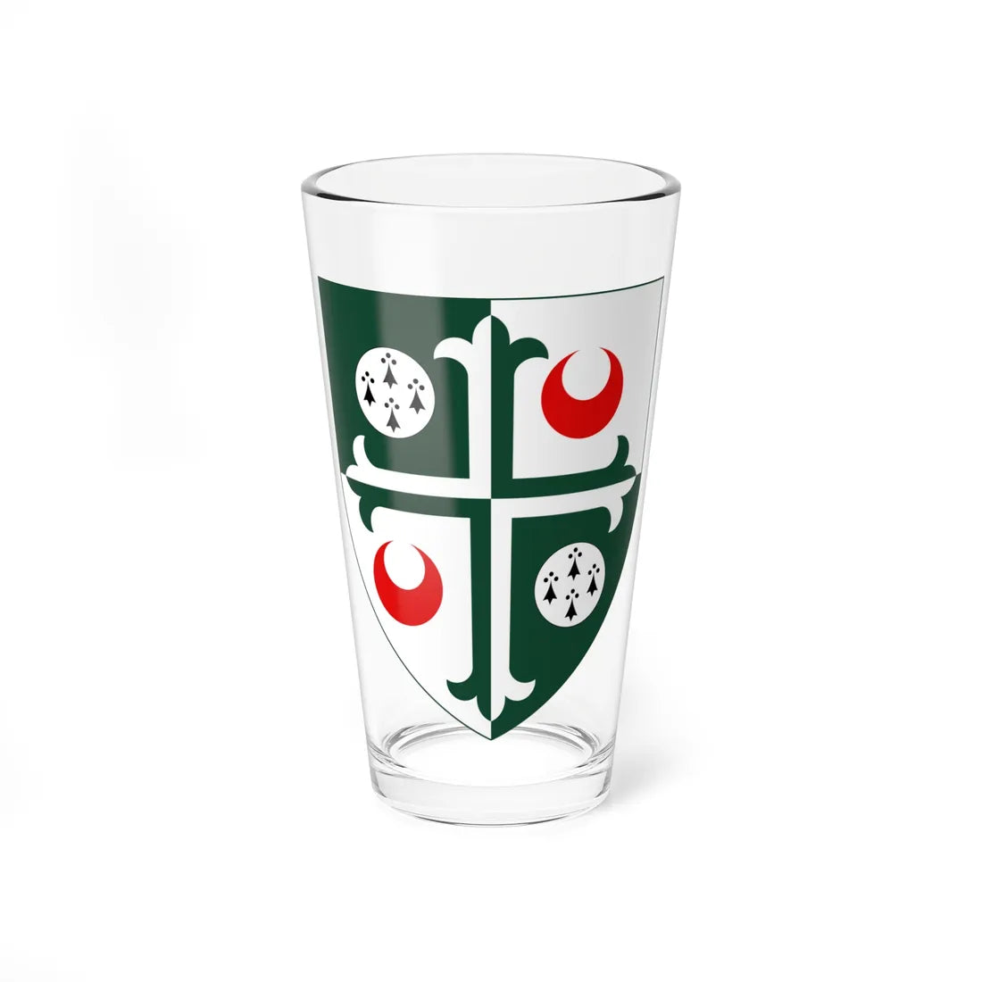 Arms of Girton College Cambridge (England) (Coat of Arms) Pint Glass 16oz 16oz - Go Mug Yourself
