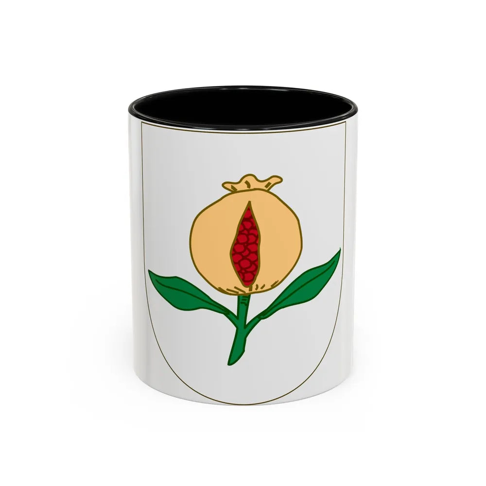 Arms of Granada - Accent Coffee Mug-11oz-Black-Go Mug Yourself