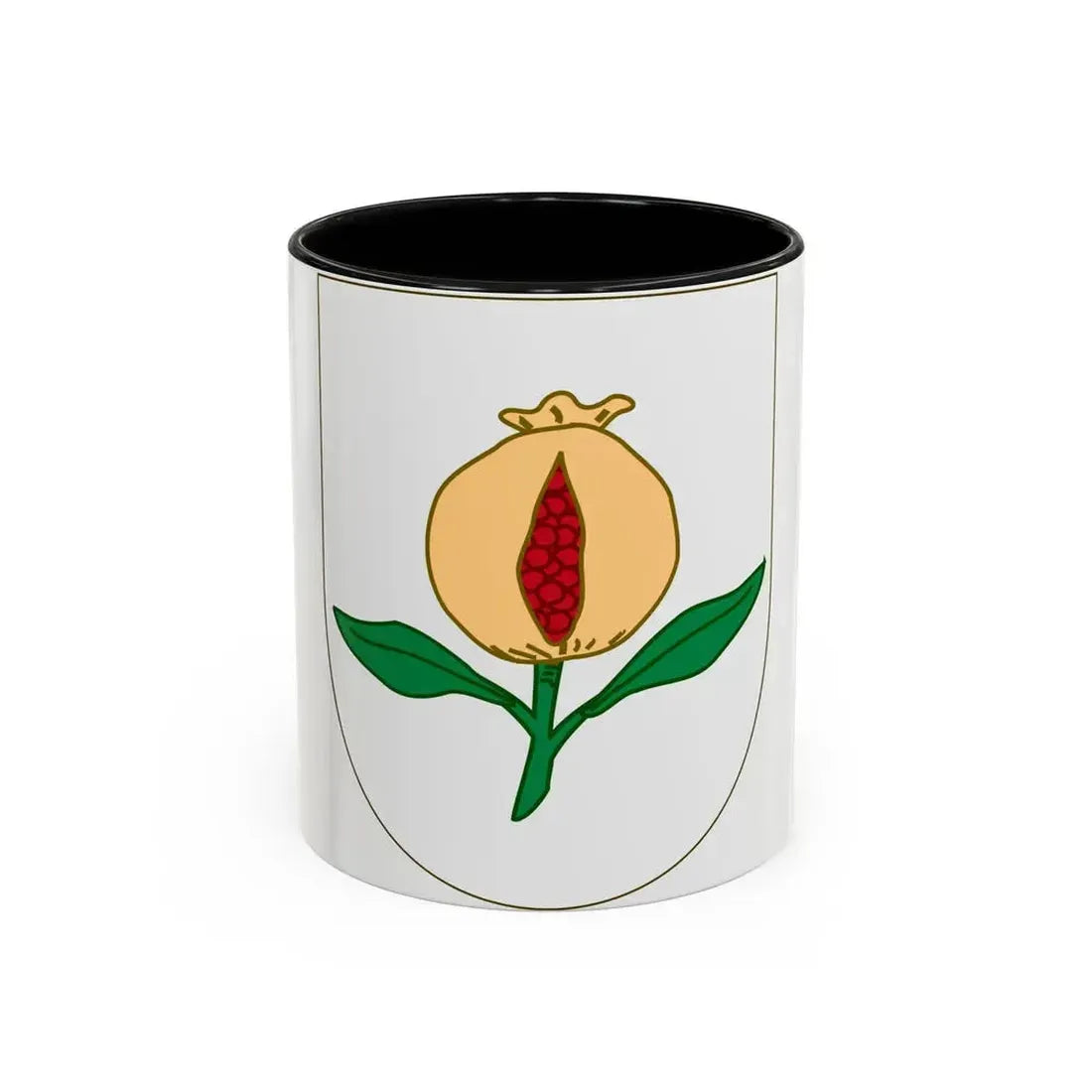 Arms of Granada - Accent Coffee Mug 11oz Black - Go Mug Yourself