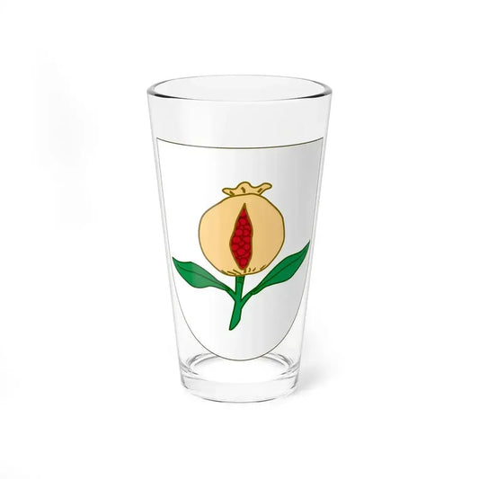 Arms of Granada - Pint Glass 16oz 16oz - Go Mug Yourself
