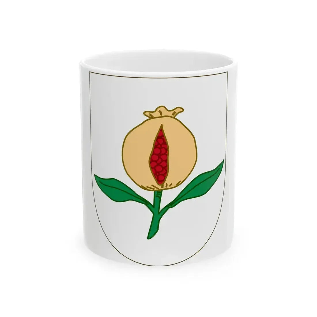 Arms of Granada - White Coffee Mug 11oz - Go Mug Yourself