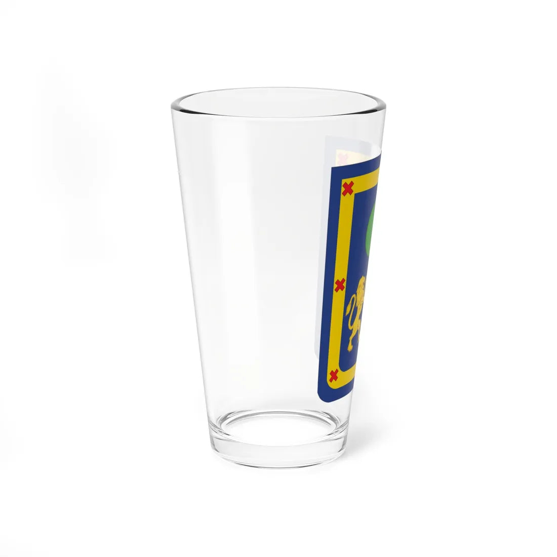 Arms of Guadalajara (Costa Rica) (Coat of Arms) Pint Glass 16oz - Go Mug Yourself