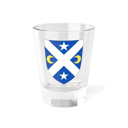 Arms of Haig of Bemersyde (Scotland) (Coat of Arms) Shot Glass 1.5oz 1.5oz - Go Mug Yourself
