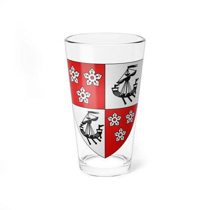 Arms of Hamilton-Arran (Scotland) (Coat of Arms) Pint Glass 16oz 16oz - Go Mug Yourself