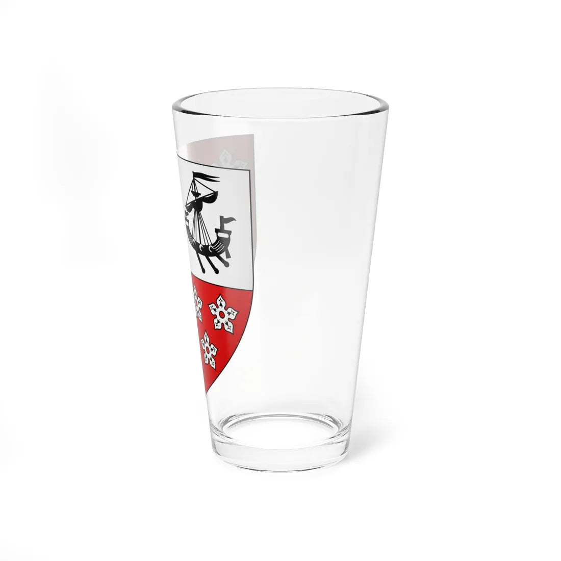 Arms of Hamilton-Arran (Scotland) (Coat of Arms) Pint Glass 16oz - Go Mug Yourself