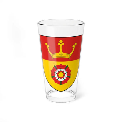 Arms of Hampshire (England) (Coat of Arms) Pint Glass 16oz 16oz - Go Mug Yourself