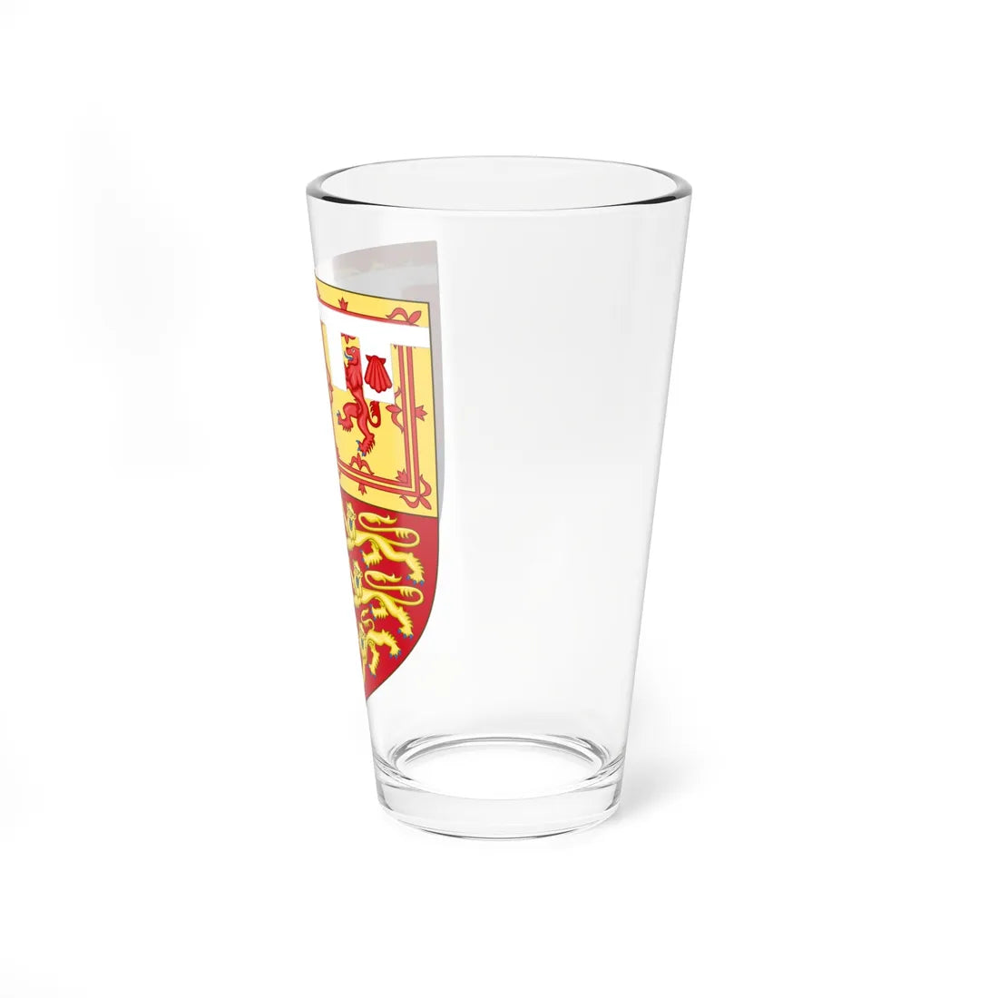 Arms of Harry Duke of Sussex 2015-2022 (United Kingdom) (Coat of Arms) Pint Glass 16oz - Go Mug Yourself