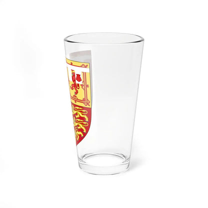 Arms of Harry Duke of Sussex 2015-2022 (United Kingdom) (Coat of Arms) Pint Glass 16oz - Go Mug Yourself