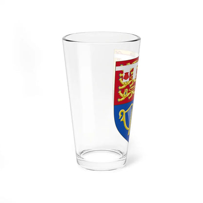 Arms of Harry Duke of Sussex 2015-2022 (United Kingdom) (Coat of Arms) Pint Glass 16oz - Go Mug Yourself