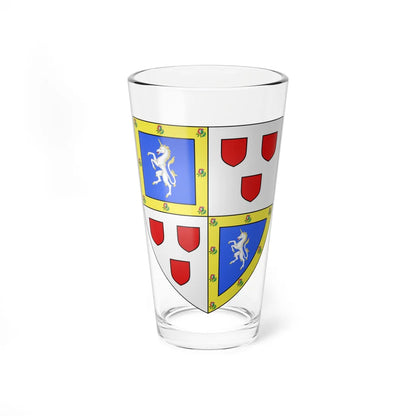 Arms of Hay Earl of Kinnoull (Scotland) (Coat of Arms) Pint Glass 16oz 16oz - Go Mug Yourself