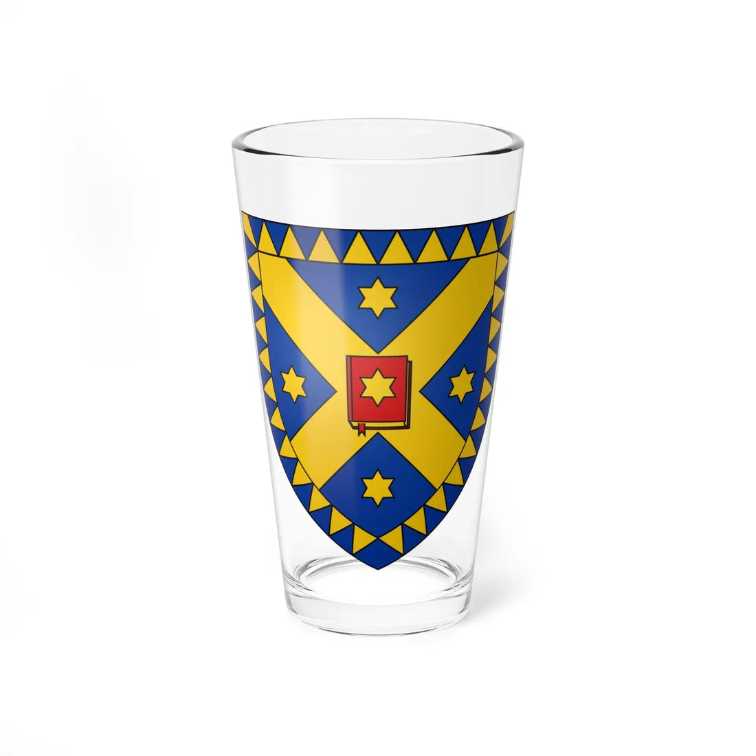 Arms of Hayward College Otago (New Zealand) (Coat of Arms) Pint Glass 16oz 16oz - Go Mug Yourself