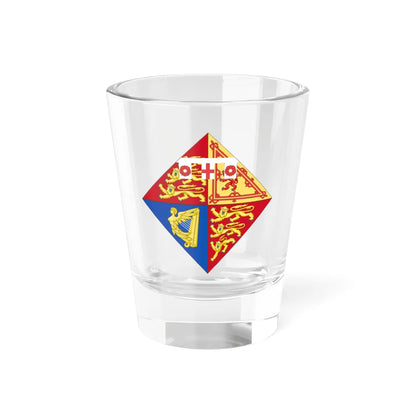 Arms of Helena Princess Christian of Schleswig-Holstein after 1917 (United Kingdom) (Coat of Arms) Shot Glass 1.5oz 1.5oz - Go Mug Yourself