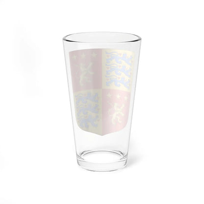 Arms of Henrik Prince Consort of Denmark (Denmark) (Coat of Arms) Pint Glass 16oz - Go Mug Yourself