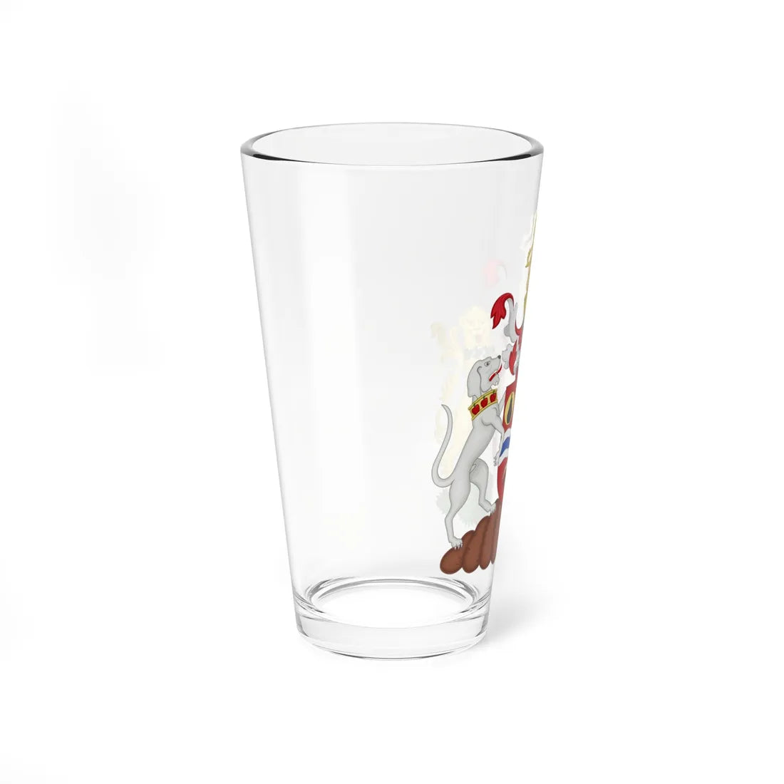 Arms of Hereford and Worcester County Council (England) (Coat of Arms) Pint Glass 16oz - Go Mug Yourself