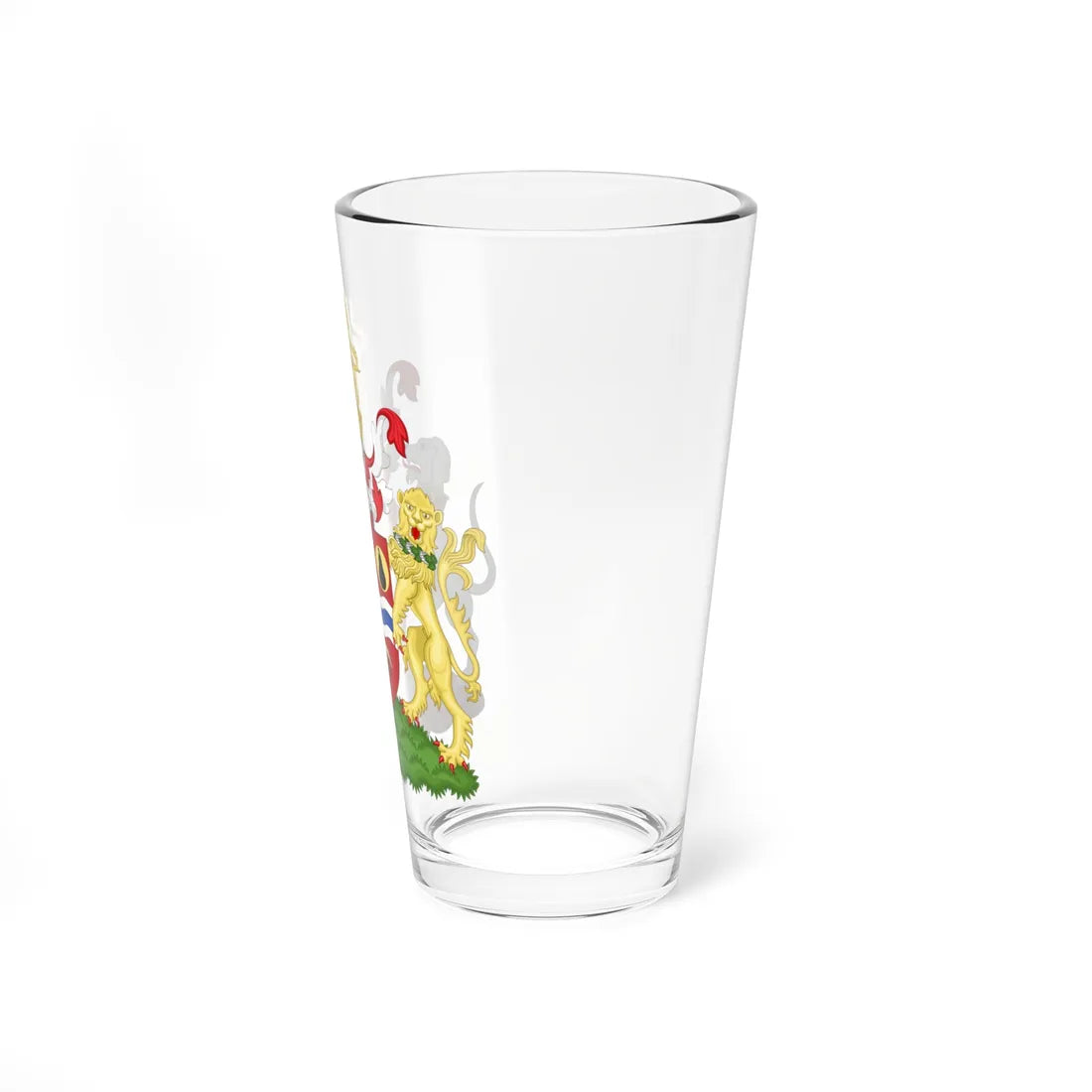 Arms of Hereford and Worcester County Council (England) (Coat of Arms) Pint Glass 16oz - Go Mug Yourself