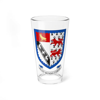 Arms of Hurstpierpoint College (England) (Coat of Arms) Pint Glass 16oz 16oz - Go Mug Yourself
