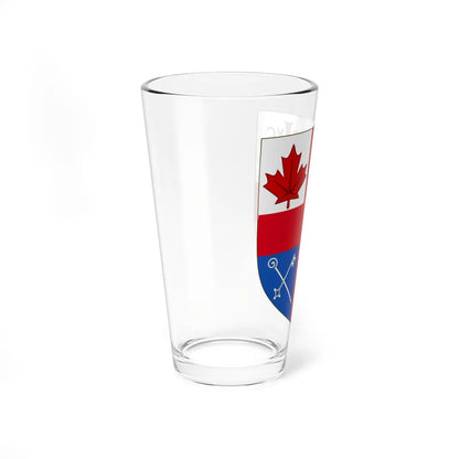Arms of Independent Anglican Church Canada Synod (United Kingdom) (Coat of Arms) Pint Glass 16oz - Go Mug Yourself