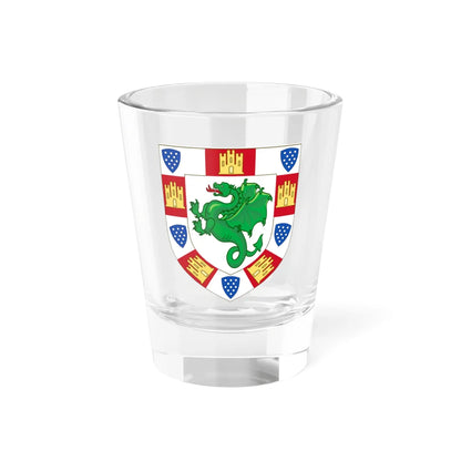 Arms of Infante Fernando Lord of Serpa (Portugal) (Coat of Arms) Shot Glass 1.5oz 1.5oz - Go Mug Yourself
