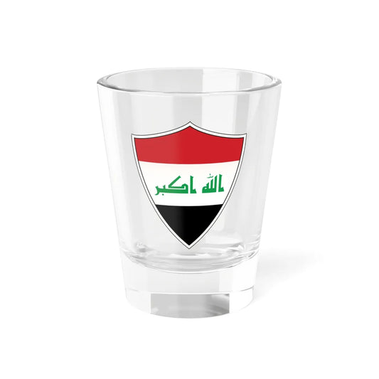 Arms of Iraq (Iraq) (Coat of Arms) Shot Glass 1.5oz 1.5oz - Go Mug Yourself