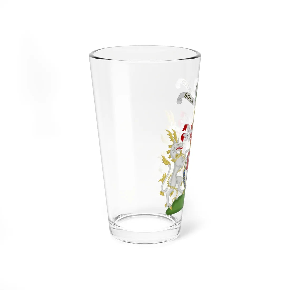 Arms of James Hamilton 5th Duke of Abercorn (United Kingdom) (Coat of Arms) Pint Glass 16oz - Go Mug Yourself