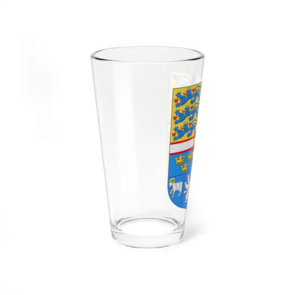 Arms of Joachim Prince of Denmark (Denmark) (Coat of Arms) Pint Glass 16oz - Go Mug Yourself