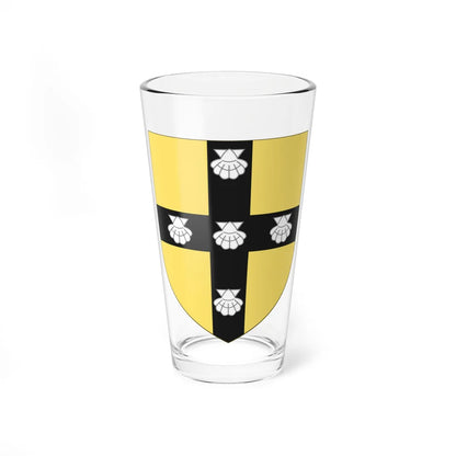 Arms of John III of Grailly (Spain) (Coat of Arms) Pint Glass 16oz 16oz - Go Mug Yourself