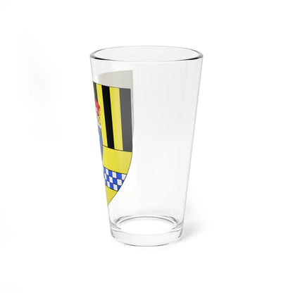 Arms of John Murray 1st Duke of Atholl (Scotland) (Coat of Arms) Pint Glass 16oz - Go Mug Yourself