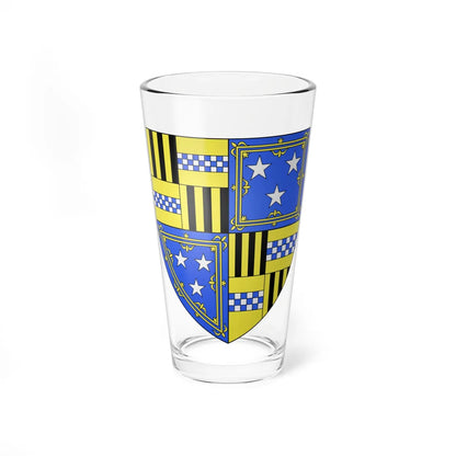 Arms of John Murray 1st Earl of Atholl (Scotland) (Coat of Arms) Pint Glass 16oz 16oz - Go Mug Yourself