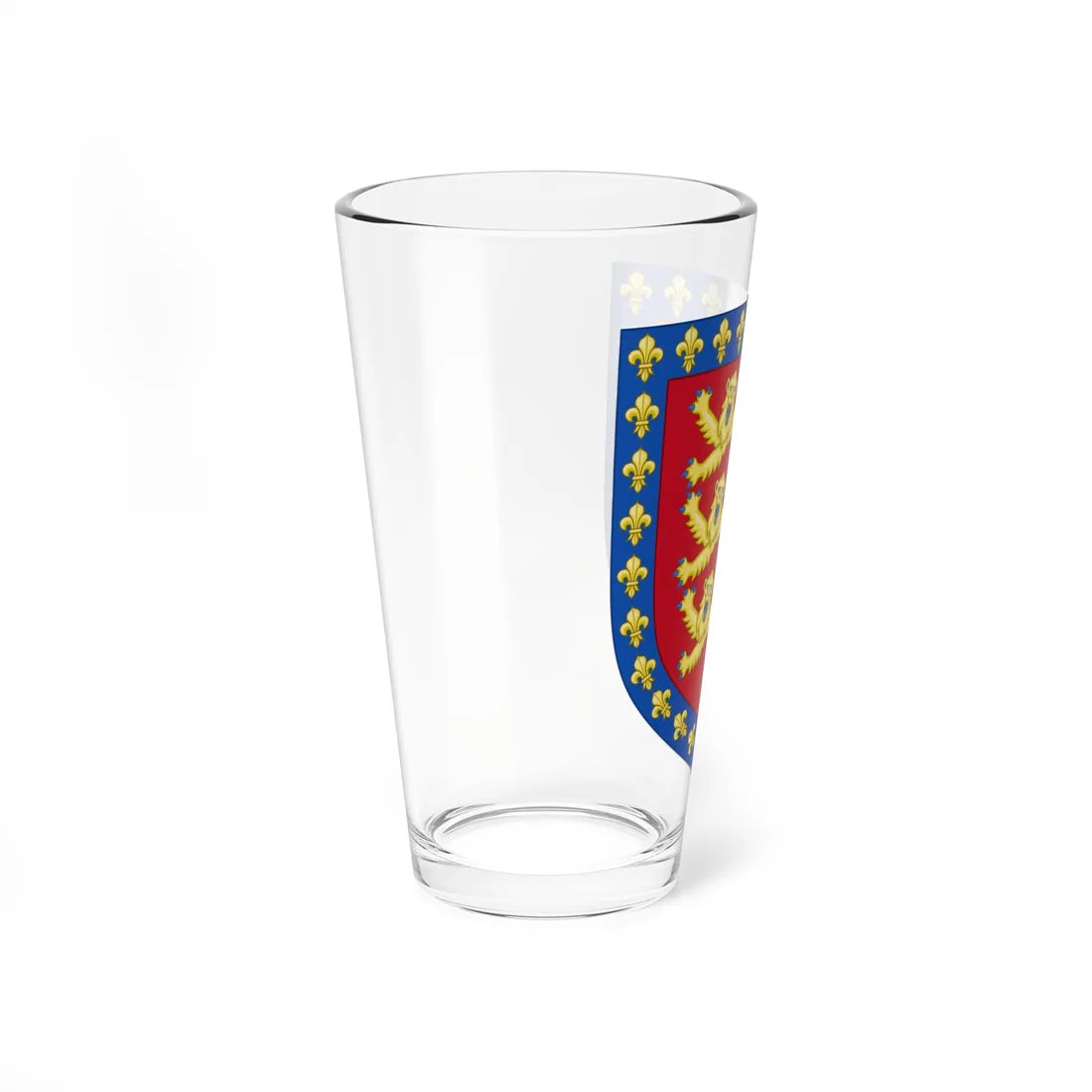 Arms of John of Eltham Earl of Cornwall (England) (Coat of Arms) Pint Glass 16oz - Go Mug Yourself