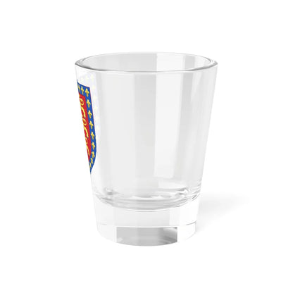 Arms of John of Eltham Earl of Cornwall (England) (Coat of Arms) Shot Glass 1.5oz - Go Mug Yourself