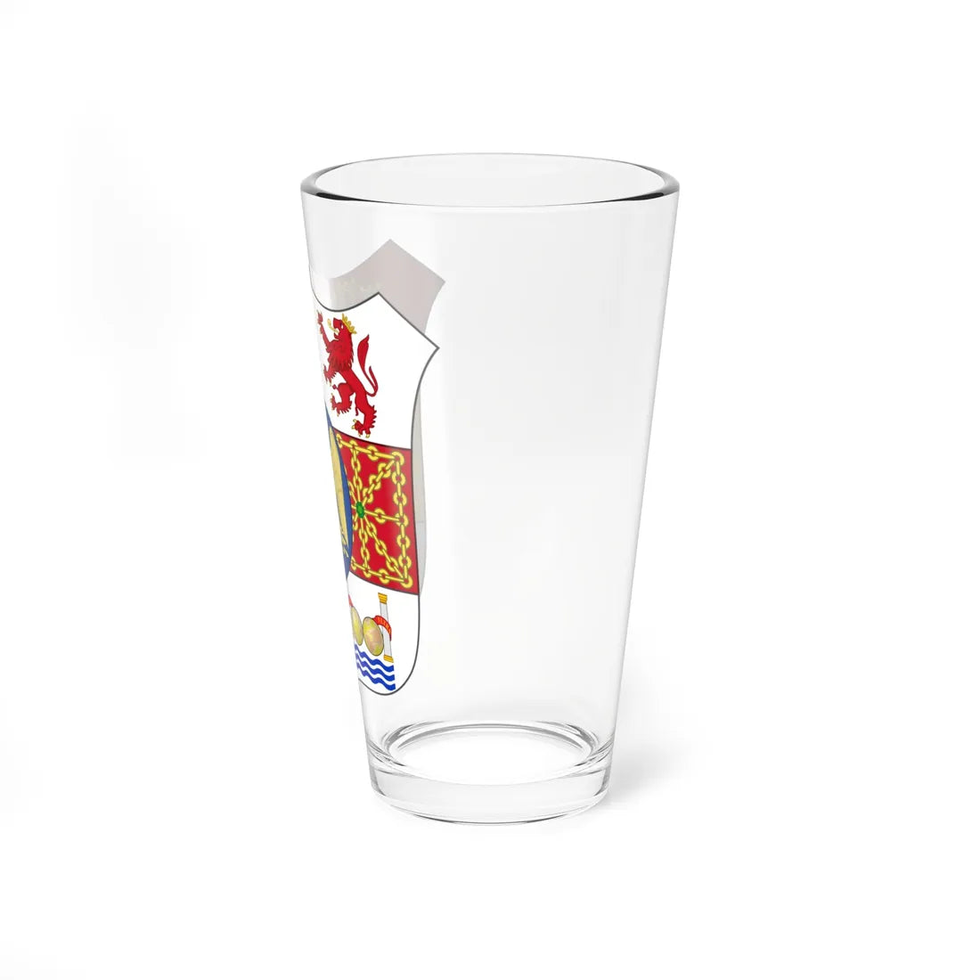 Arms of Joseph Bonaparte as King of Spain type 2 (Spain) (Coat of Arms) Pint Glass 16oz - Go Mug Yourself