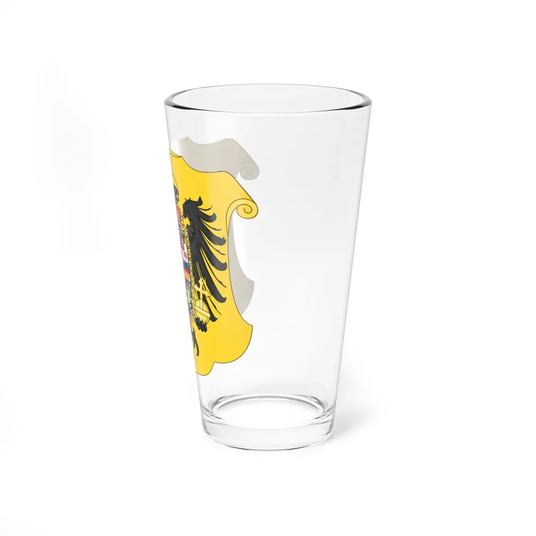 Arms of Joseph II Holy Roman Emperor-Or shield variant (Spain) (Coat of Arms) Pint Glass 16oz - Go Mug Yourself