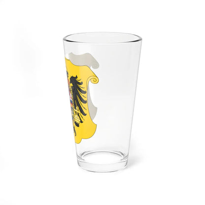 Arms of Joseph II Holy Roman Emperor-Or shield variant (Spain) (Coat of Arms) Pint Glass 16oz - Go Mug Yourself