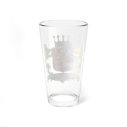 Arms of Justinus of Nassau (Netherlands) (Coat of Arms) Pint Glass 16oz - Go Mug Yourself
