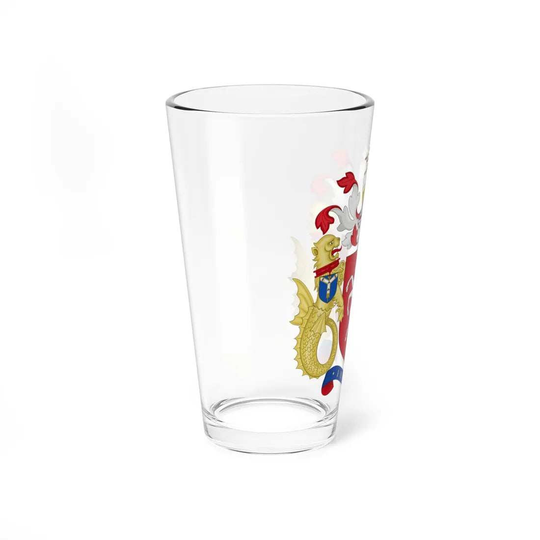 Arms of Kent County Council (England) (Coat of Arms) Pint Glass 16oz - Go Mug Yourself