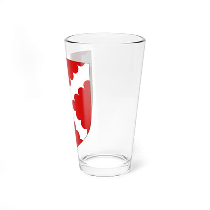 Arms of Kerdeston (England) (Coat of Arms) Pint Glass 16oz - Go Mug Yourself