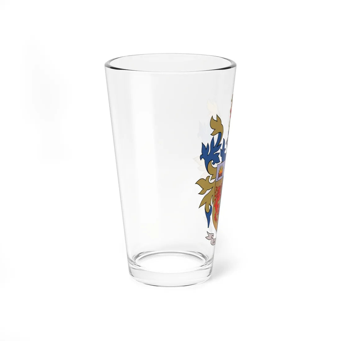 Arms of Kings College London (United Kingdom) (Coat of Arms) Pint Glass 16oz - Go Mug Yourself